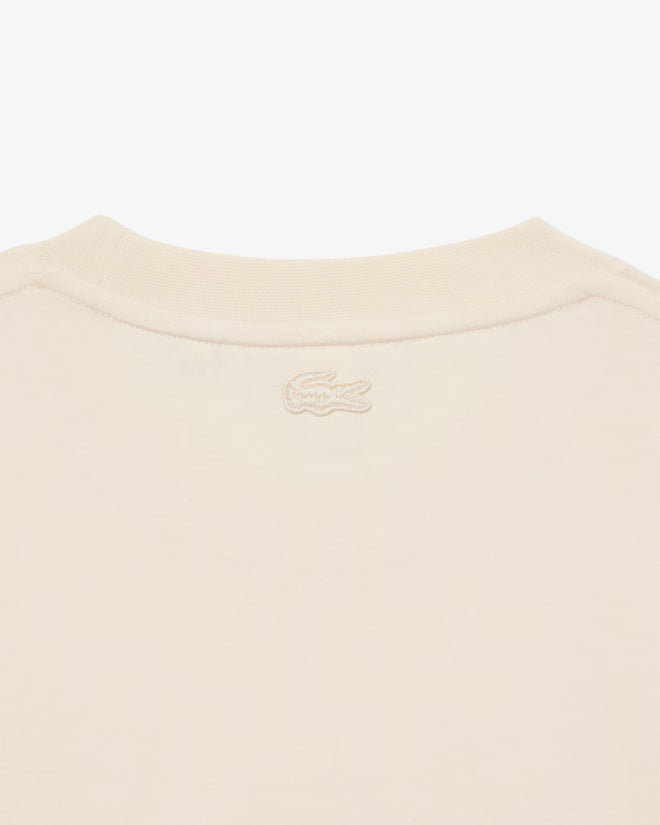 T-shirt Bege Lacoste SS26