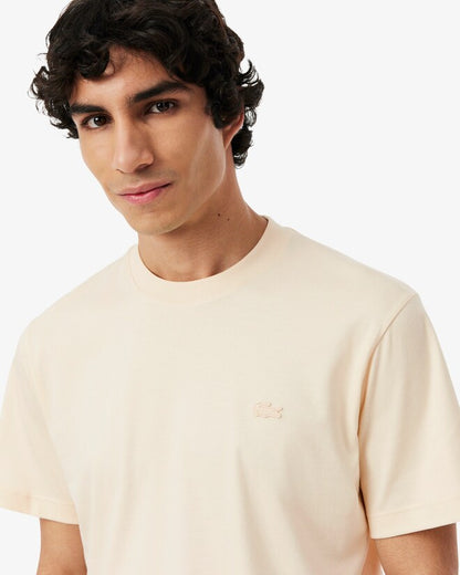 T-shirt Básica Bege Lacoste