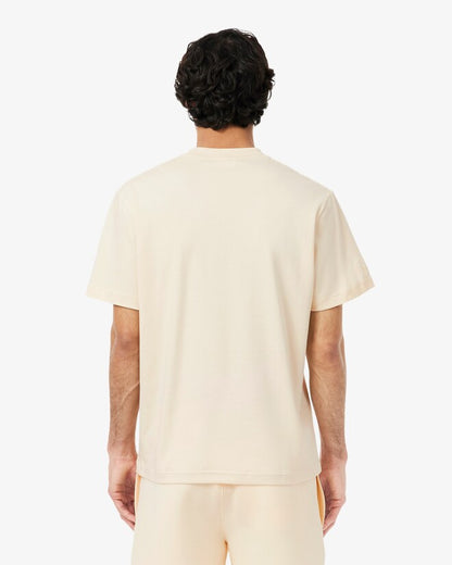 T-shirt Básica Bege Lacoste
