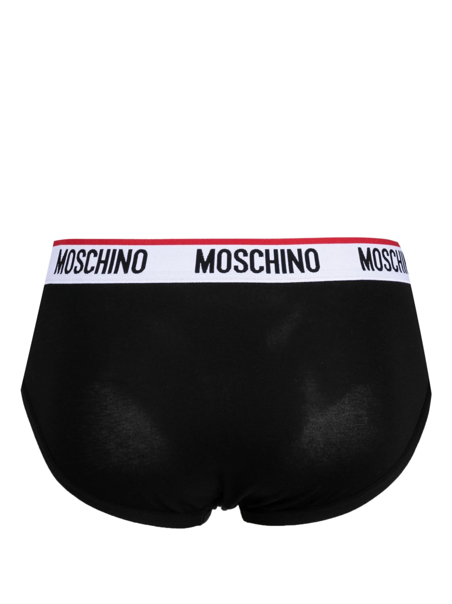 Boxer Briefs Moschino Pretos E Brancos V1A1392 FW24