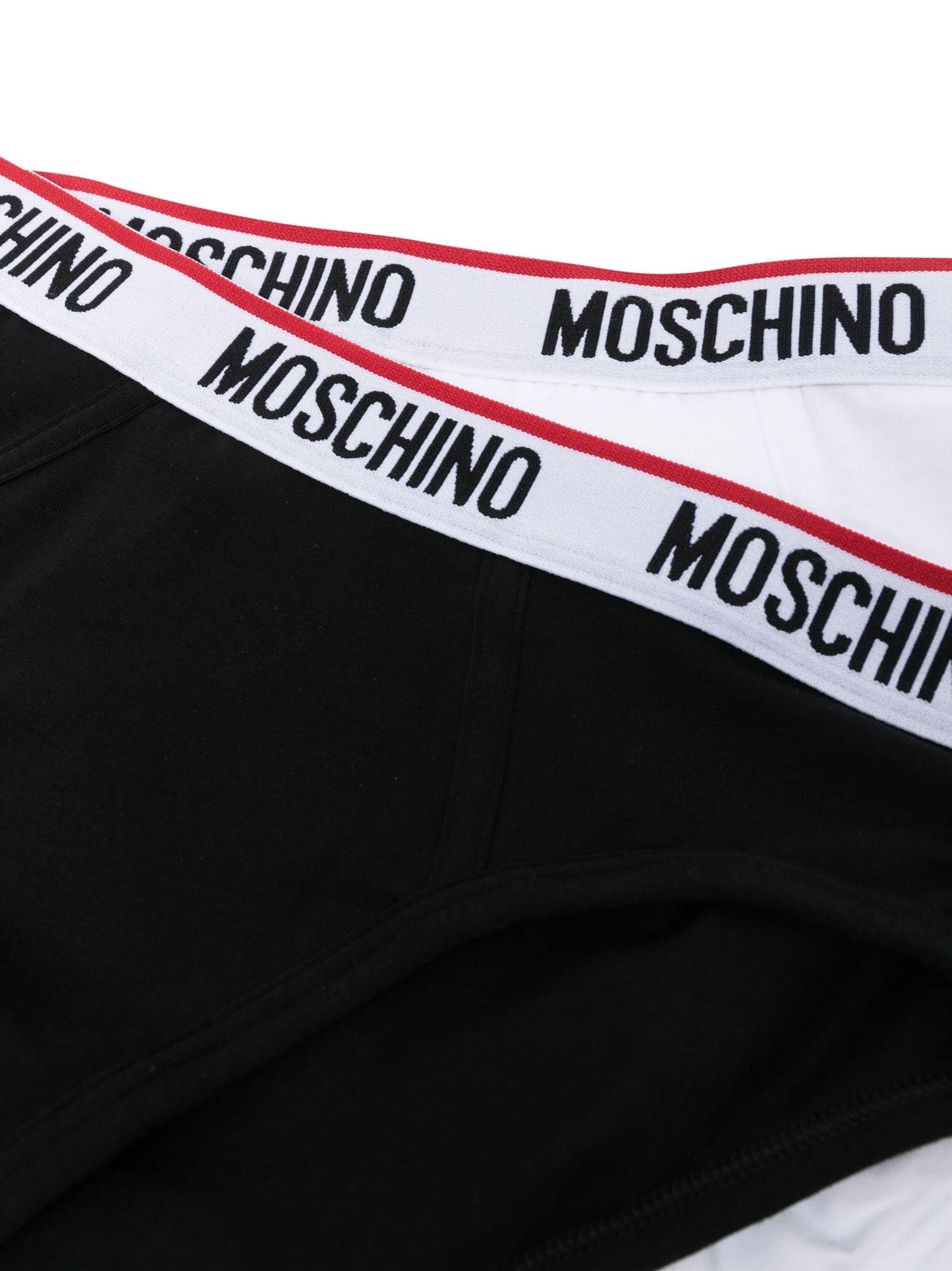 Boxer Briefs Moschino Pretos E Brancos V1A1392 FW24