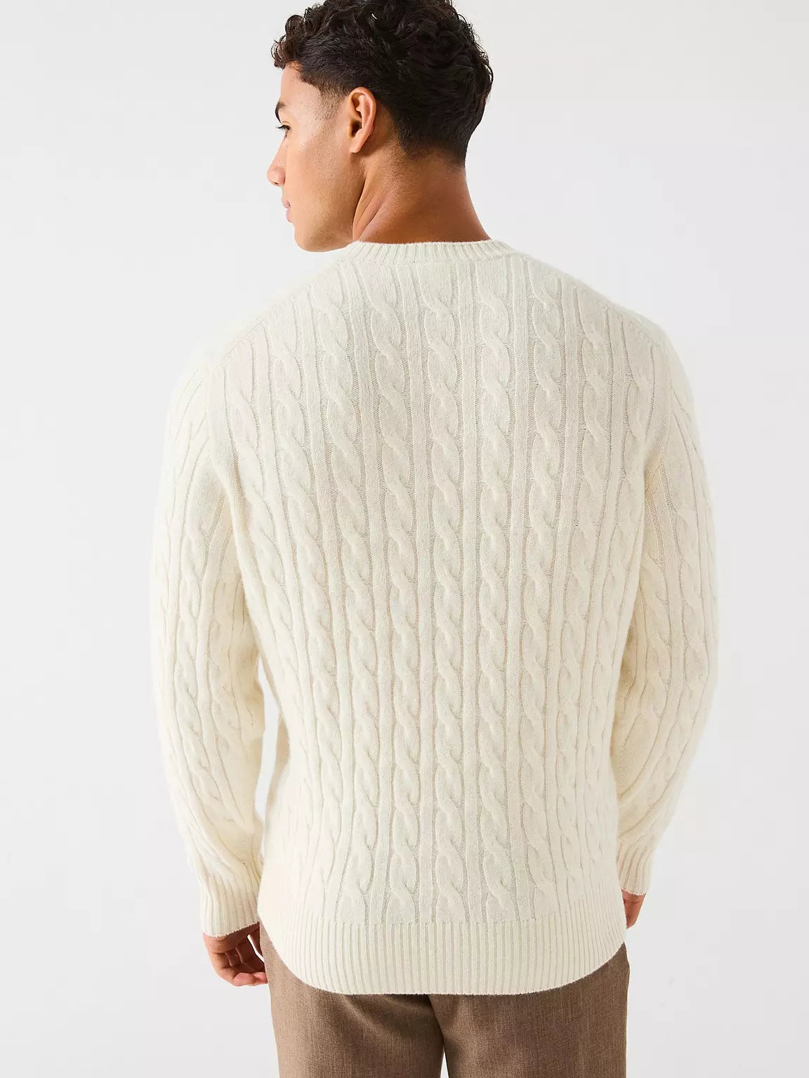 Camisola Malha Bege Lacoste FW-25 Lacoste