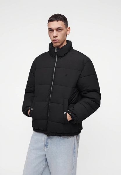 Blusão Acolchoado Replay Preto Puffer Replay