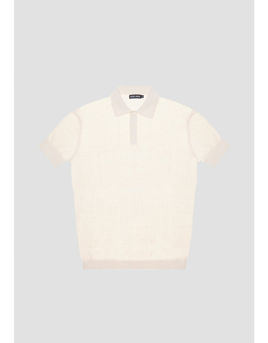 Antony Morato MMSW01345-YA500068 Knitwear Polo Cream