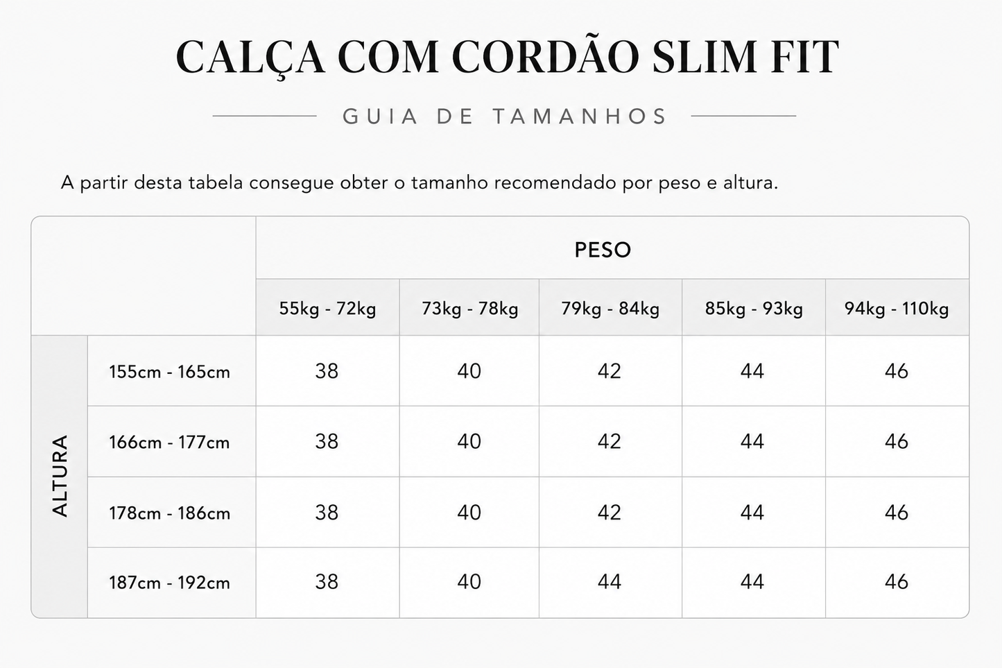 Calças Cordão Zolf Azul Marinho SS26 Zolf