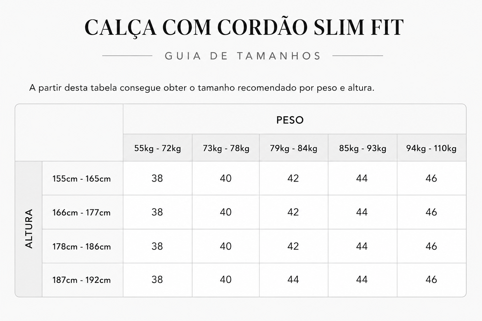 Calças Cordão Zolf Bege SS26 Zolf