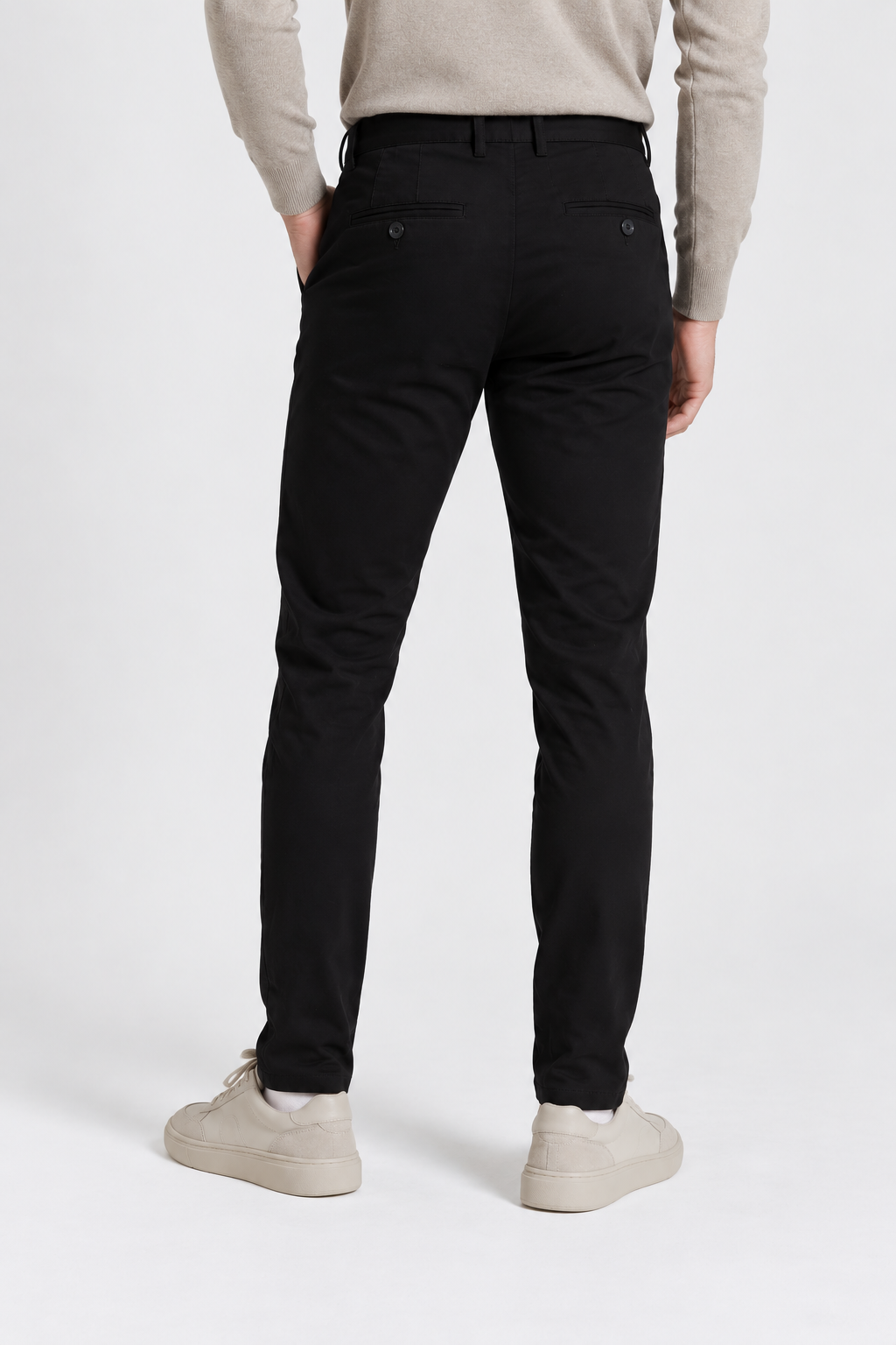 Calças Chino Gianni Lupo Pretas Gianni Lupo