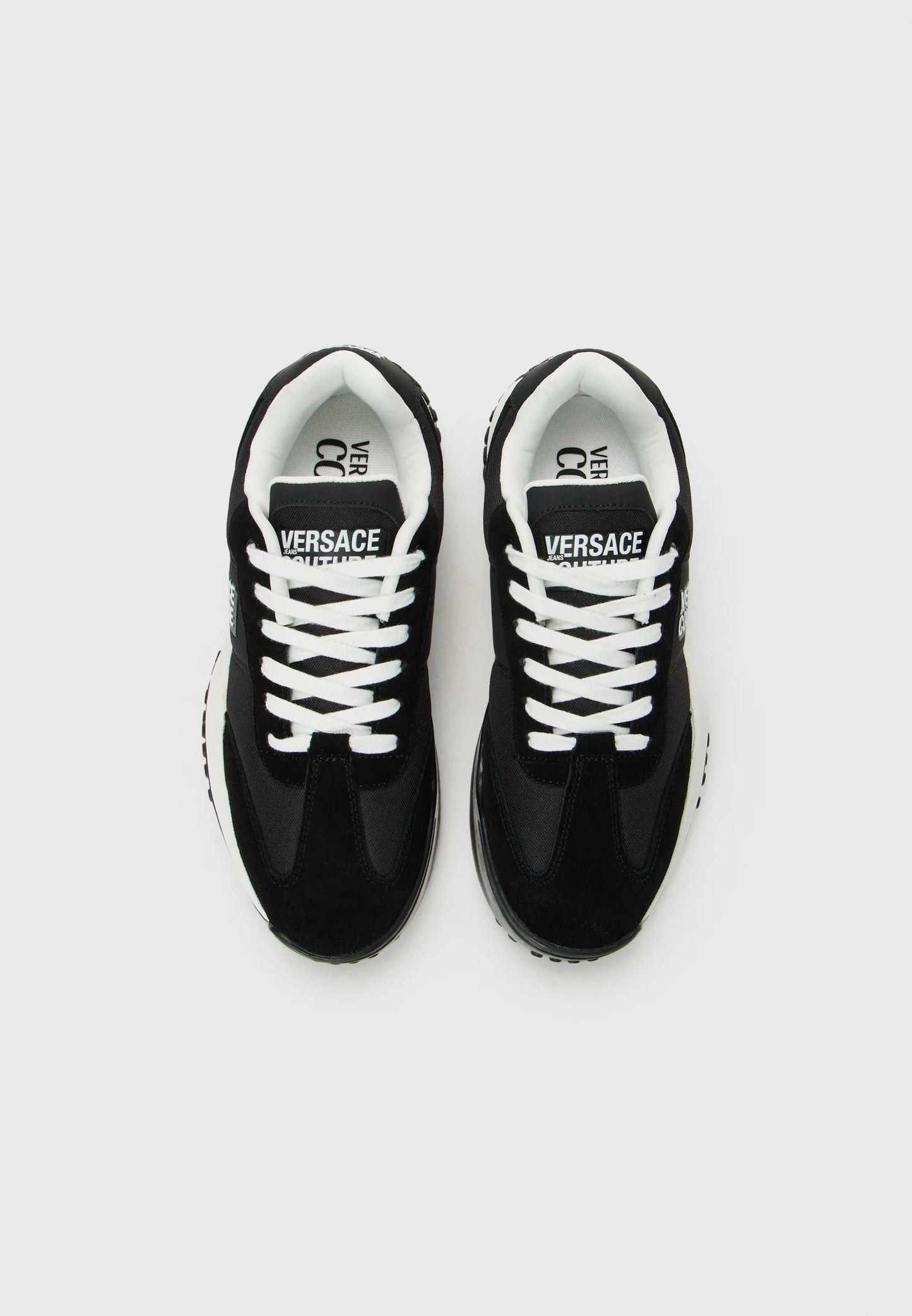 Sapatilhas Pretas Versace Jeans Couture FW25