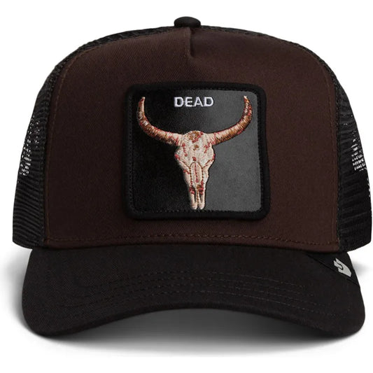 Chapéu Dead Preto e Castanho