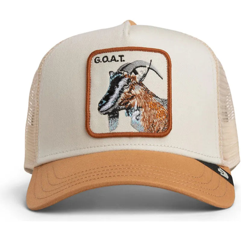 Chapéu Goat Bege e Laranja GoorinBros