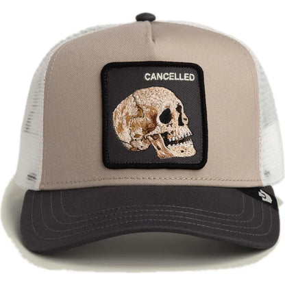 Chapéu Cancelled Bege e Preto GoorinBros