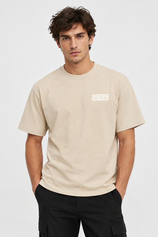 T-shirt Versace Jeans Couture Bege Versace Jeans Couture