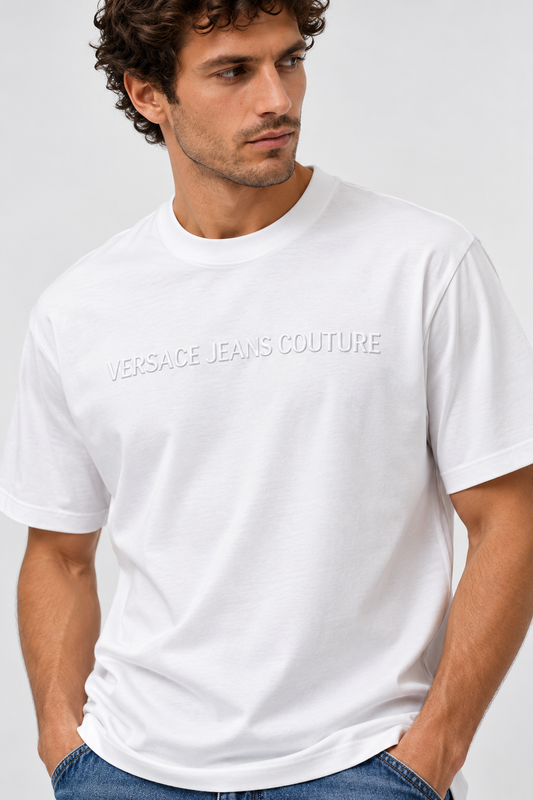 T-shirt Versace Jeans Couture Branca Versace Jeans Couture