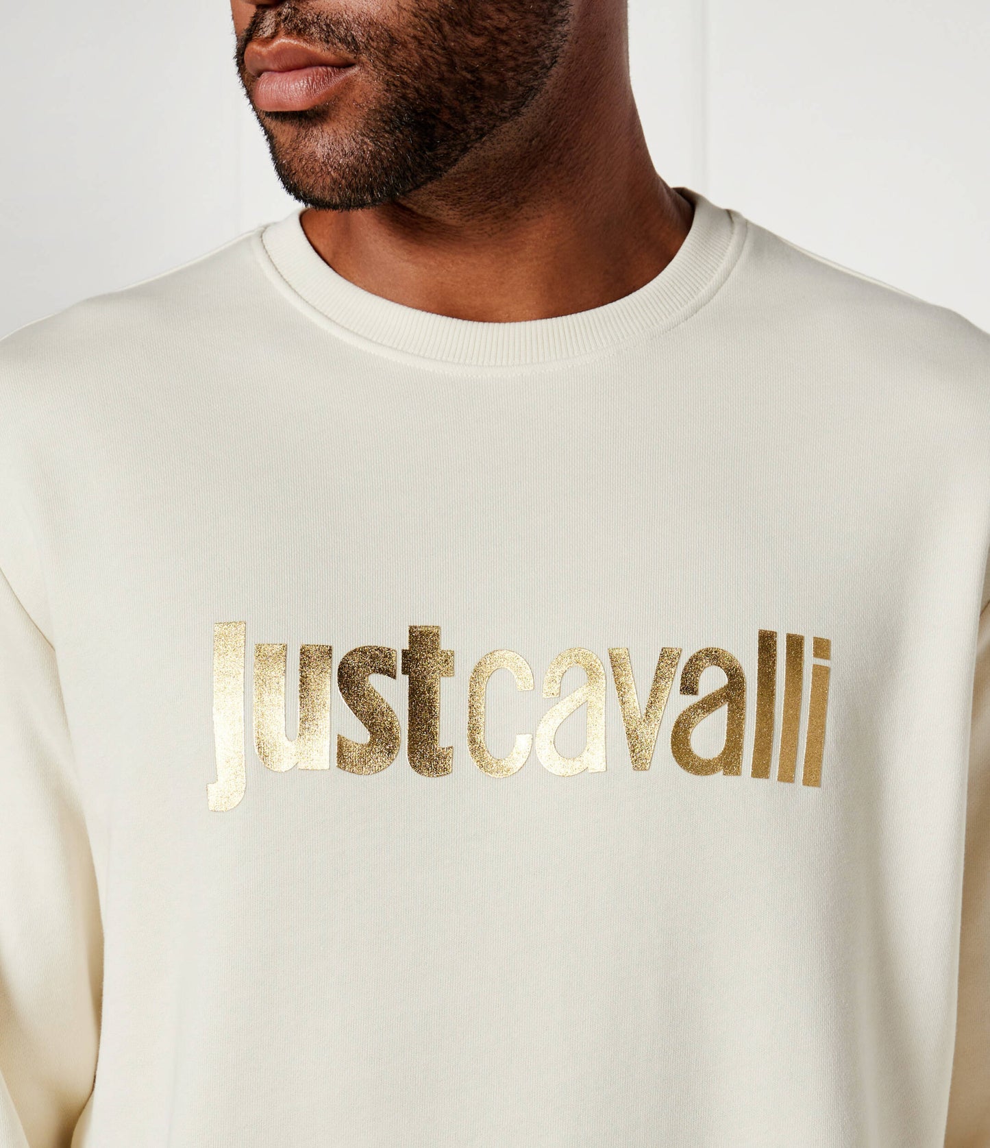 Sweatshirt Just Cavalli Bege FW24