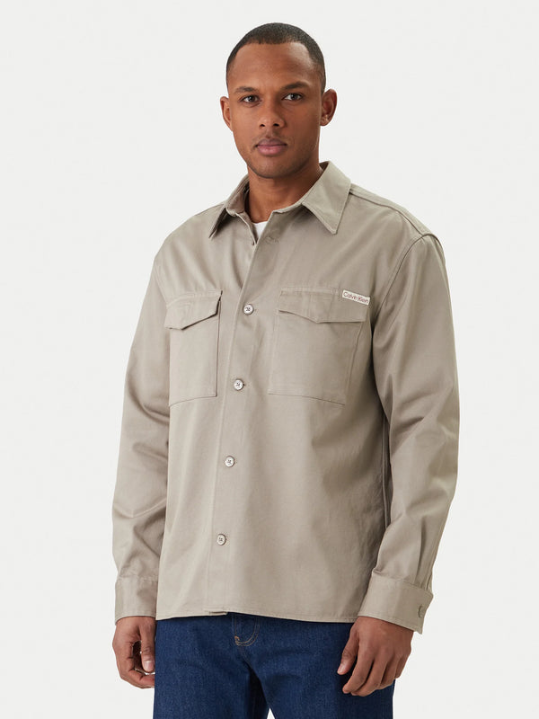 Sobrecamisa Bege Caqui