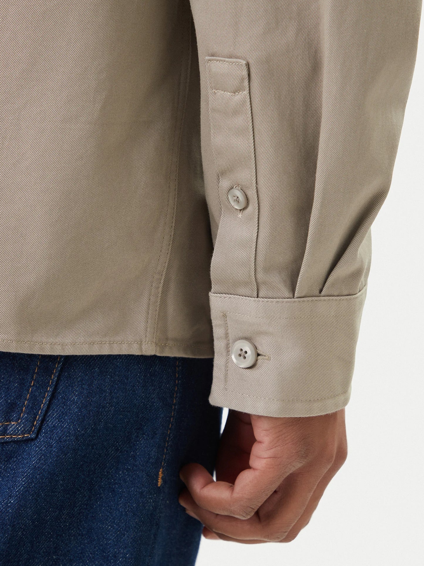 Sobrecamisa Bege Caqui
