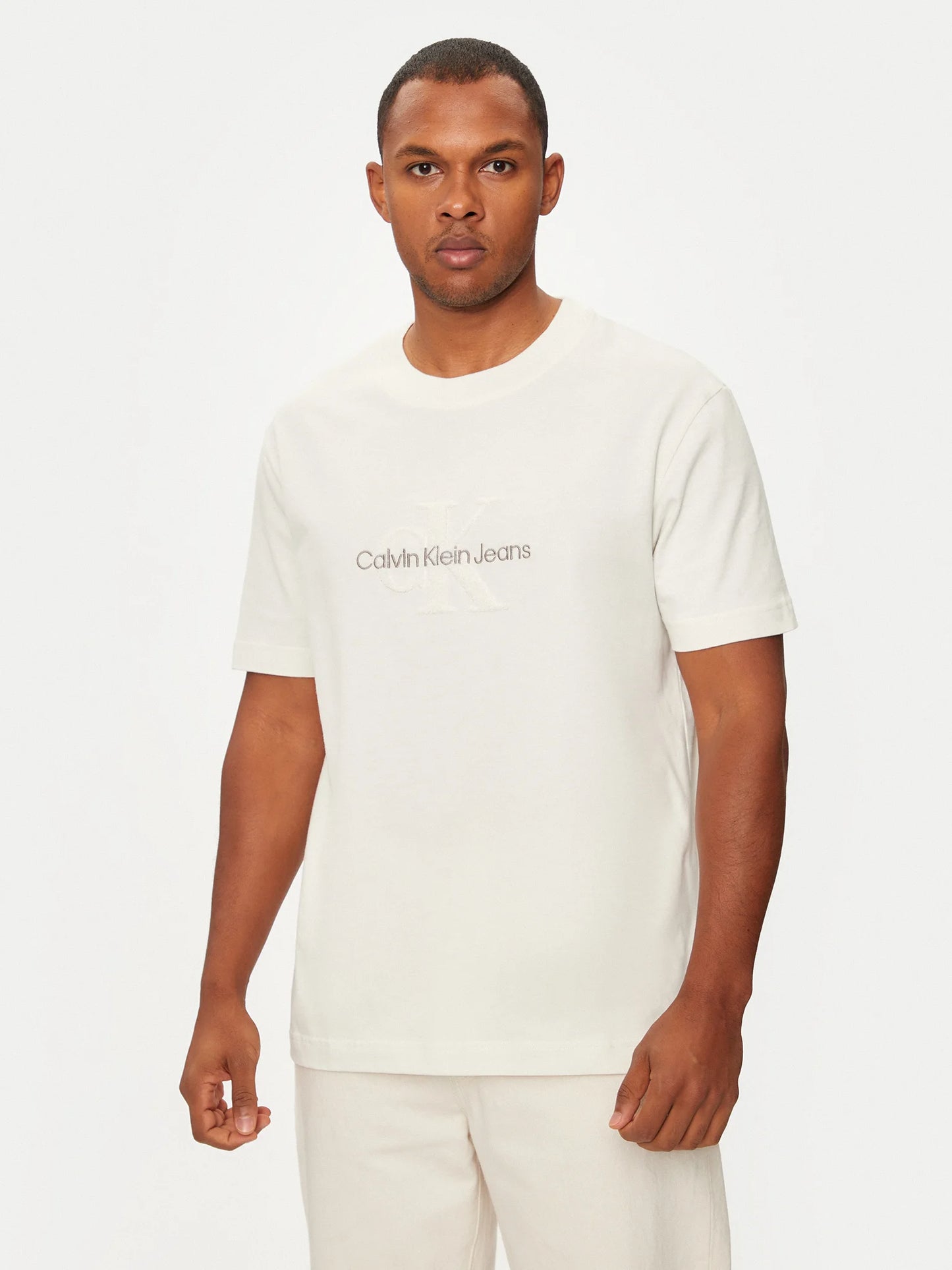 T-shirt Calvin Klein Bege J30J326158 FW24