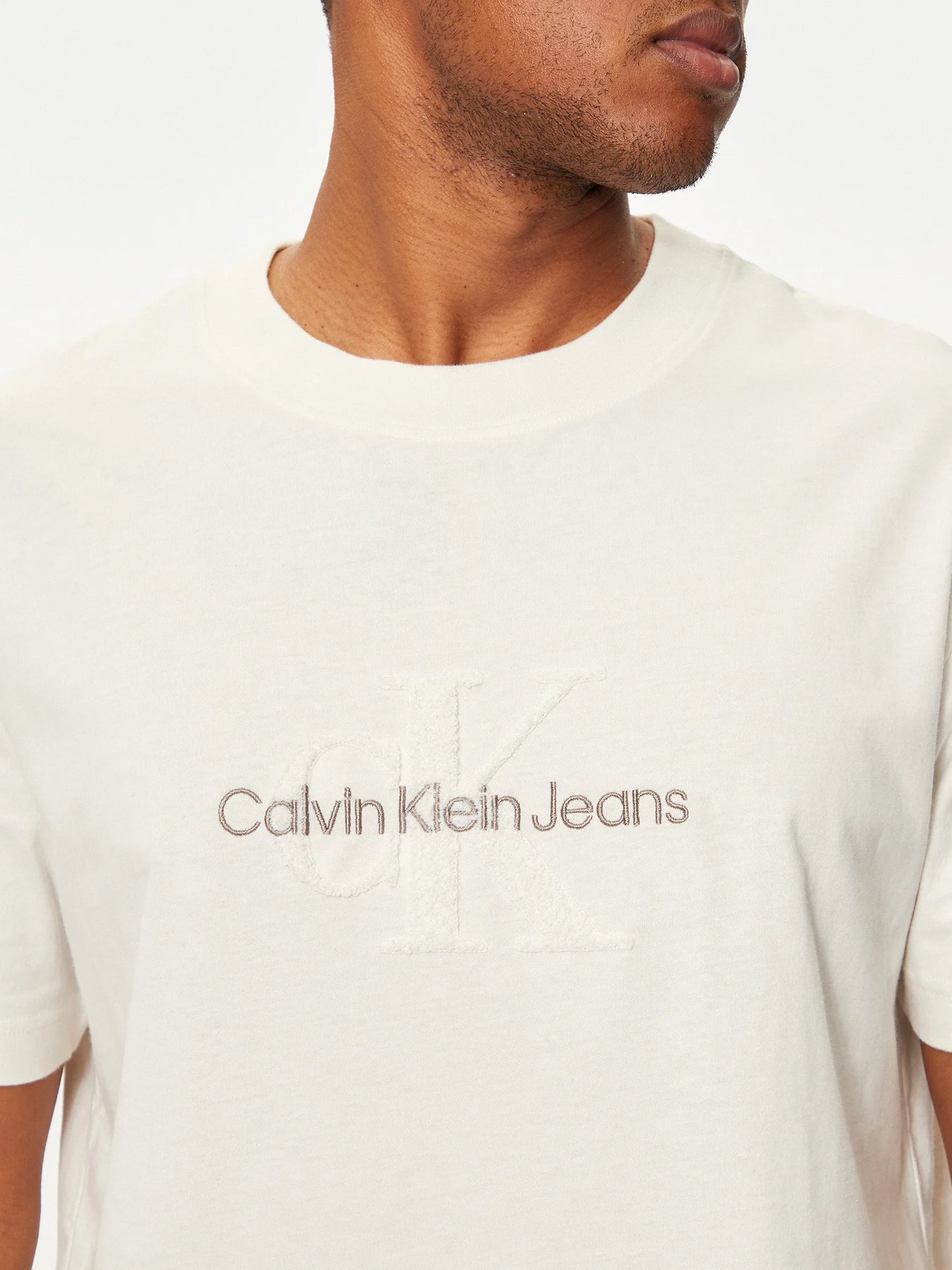 T-shirt Calvin Klein Bege J30J326158 FW24