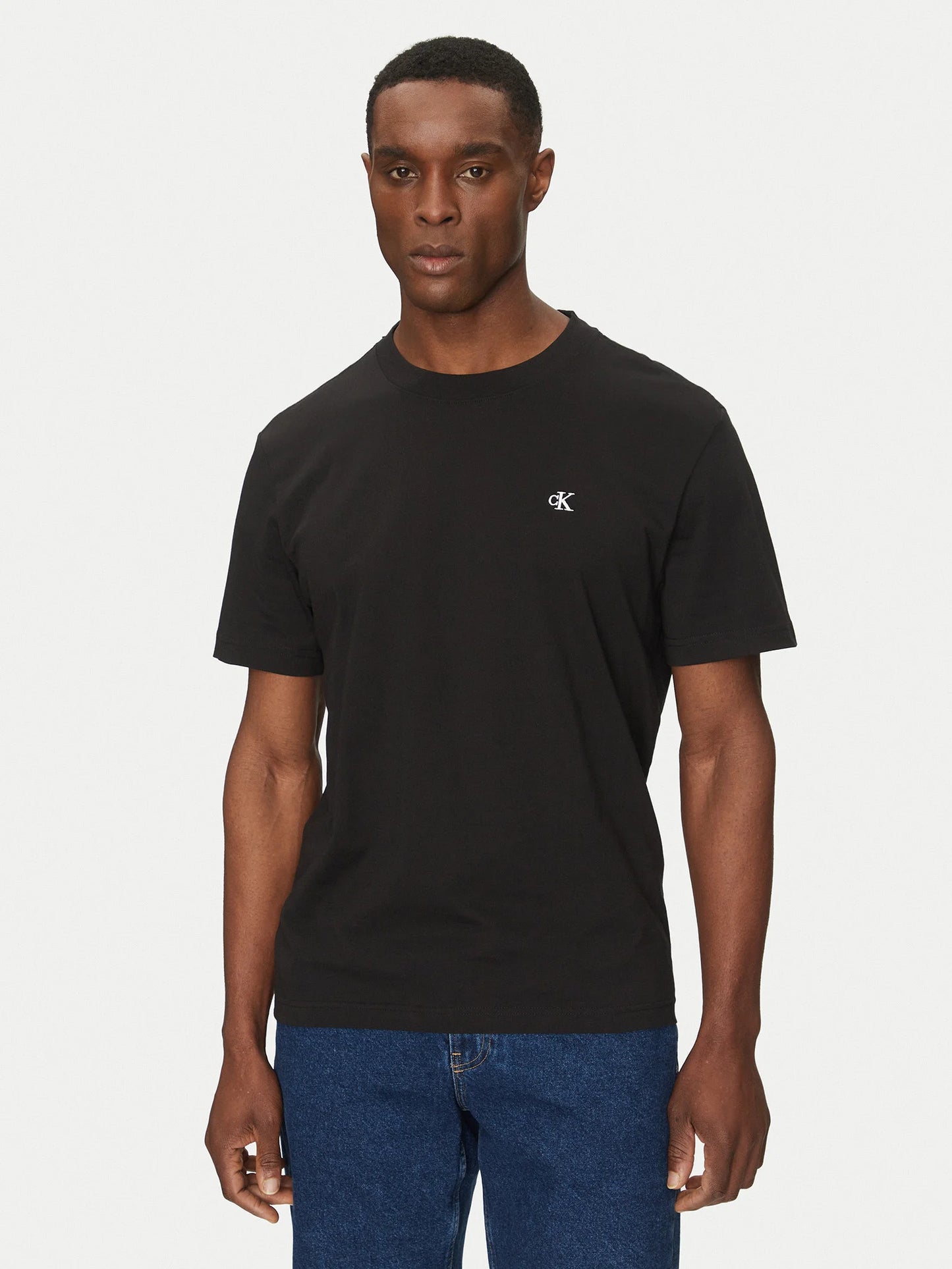 T-shirt Preta Calvin Klein SS25