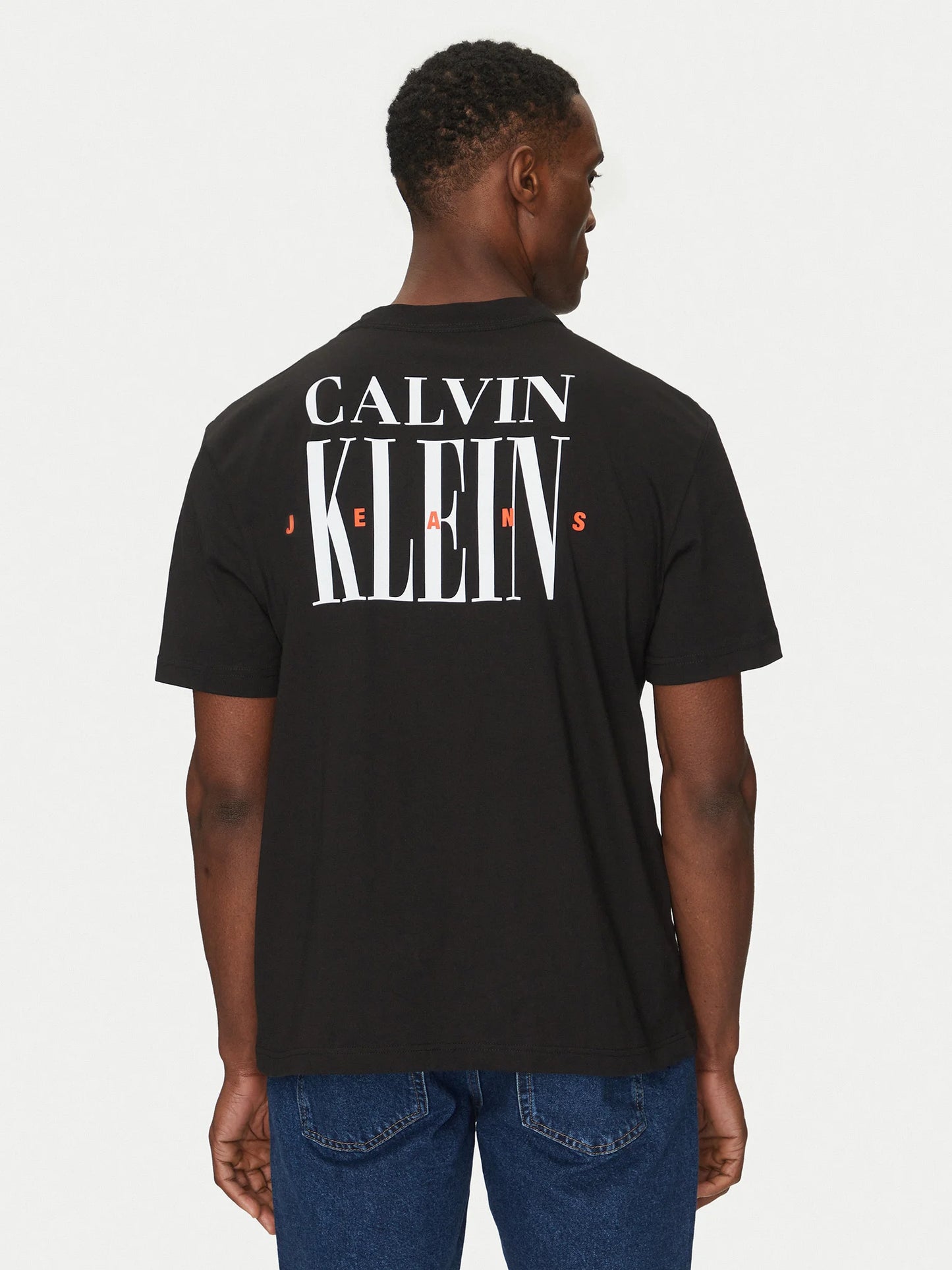 T-shirt Preta Calvin Klein SS25