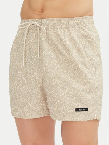 Calções de Banho Bege Calvin Klein SS25 Calvin Klein