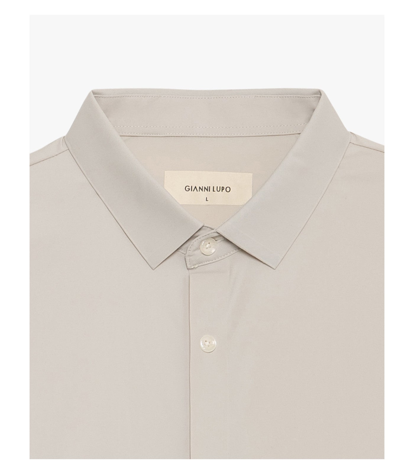 Camisa Cinza Tecido Técnico
