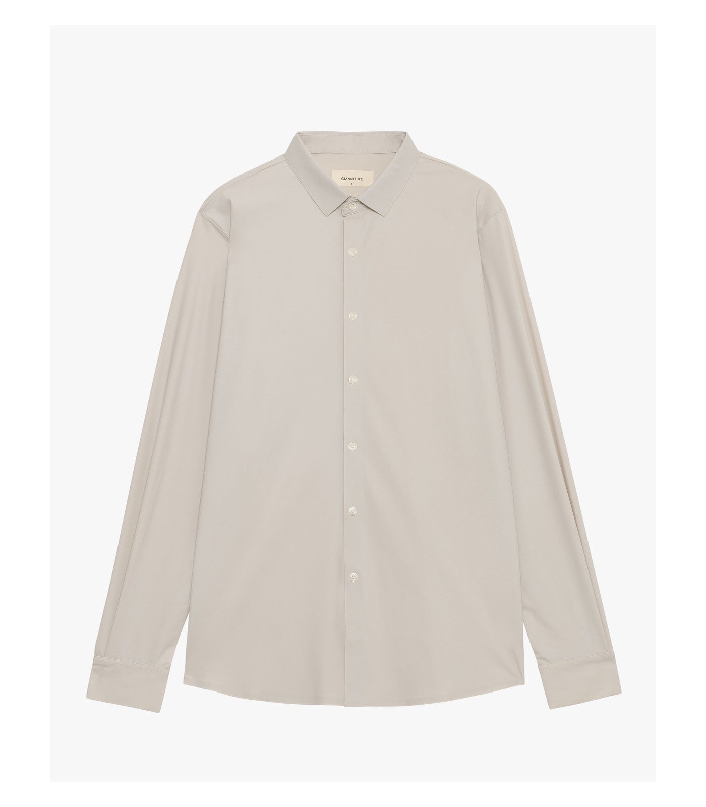 Camisa Cinza Tecido Técnico