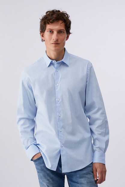 Camisa Slim Fit Liu Jo Azul LIU JO