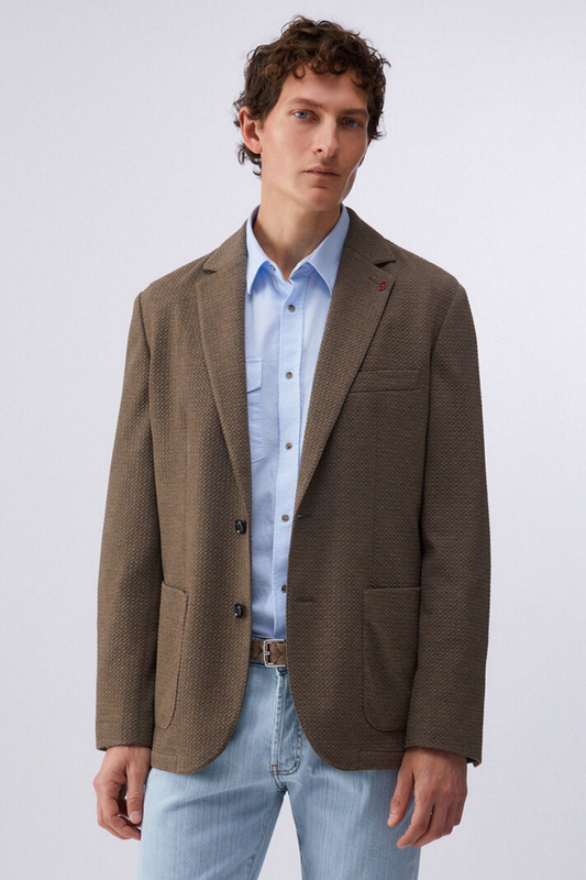 Blazer Liu Jo Texturizado Castanho LIU JO