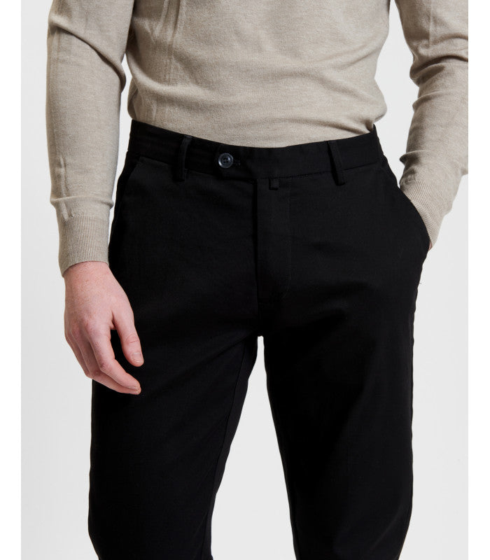 Calças Chino Preta Gianni Lupo FW25