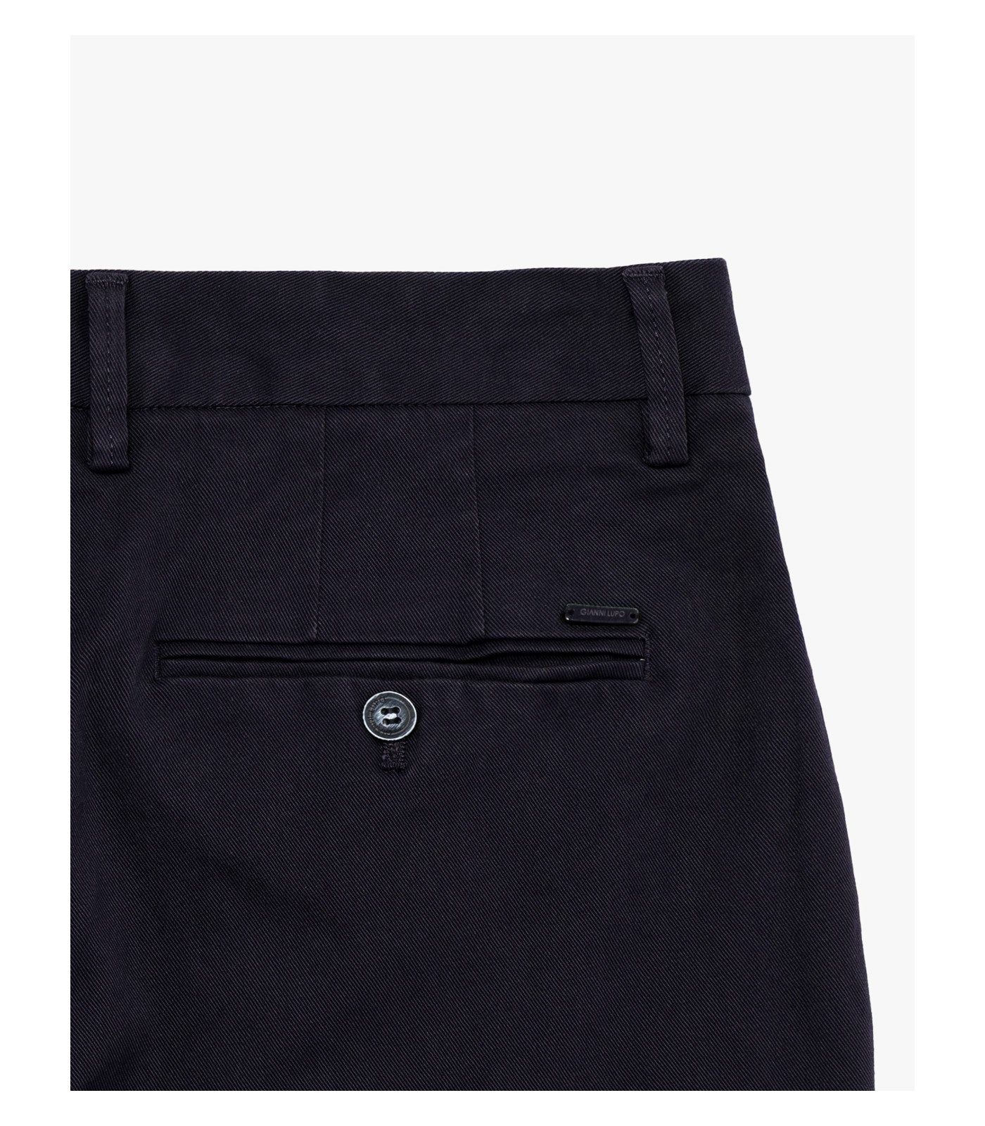Calças Chino Azul Marinho Gianni Lupo FW25