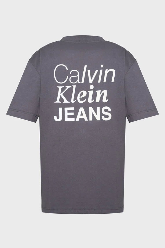 T-shirt Calvin Klein Cinzenta J30J326870 FW24