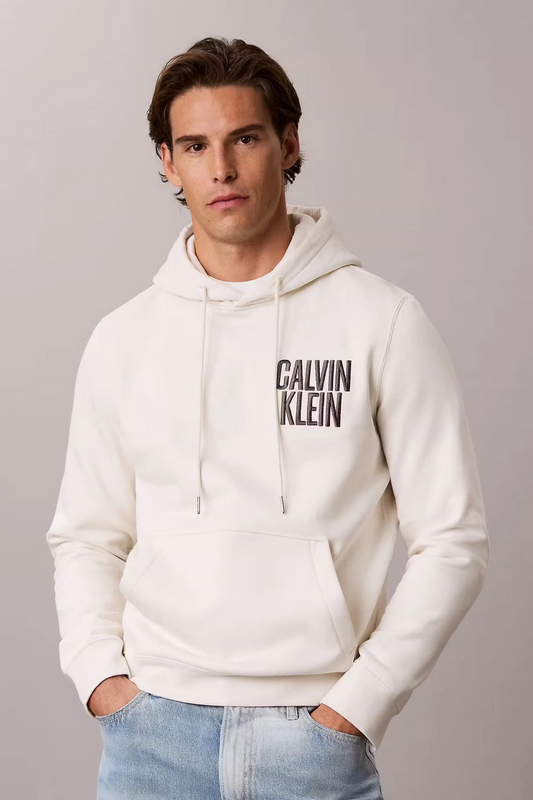 Sweatshirt Estampada Calvin Klein Creme Calvin Klein
