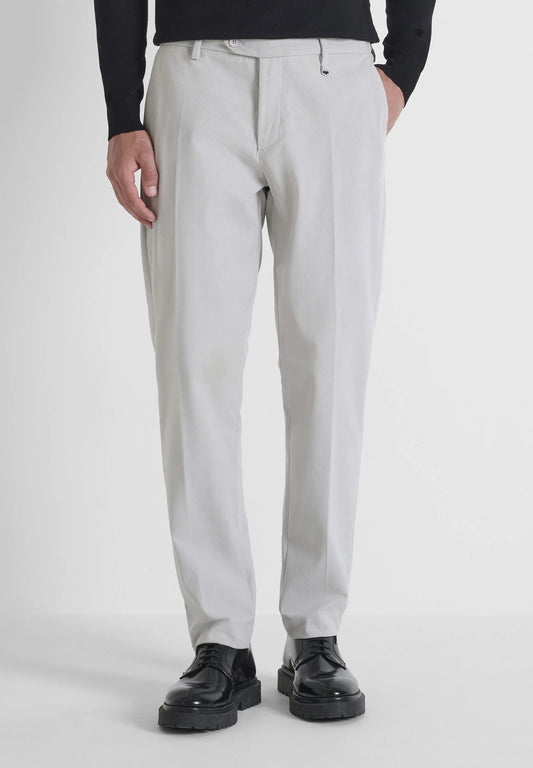 Calça Bombazina Cinza Clara Antony Morato FW25