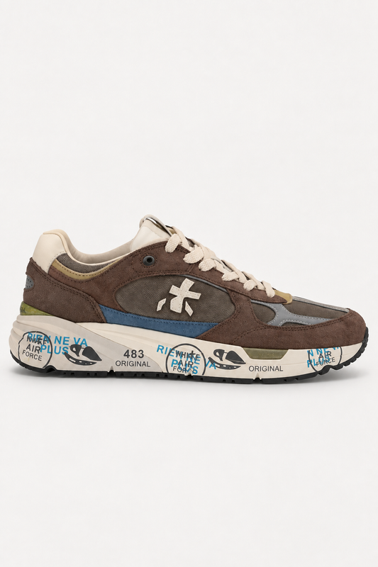 Sapatilhas Premiata Castanhas - Mase 8026 Premiata