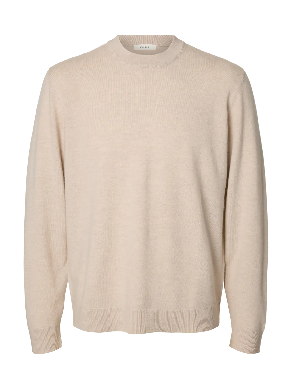Camisola de Malha Selected Bege Selected