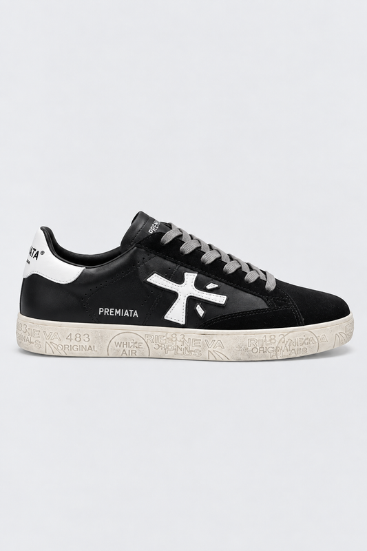 Sapatilhas Premiata Pretas - Steven 5439 Premiata