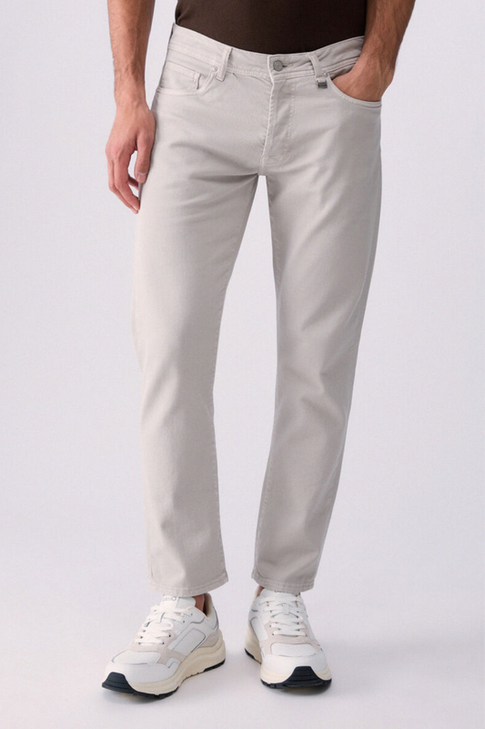 Calça de Ganga Cinza Clara Slim Fit LIU JO