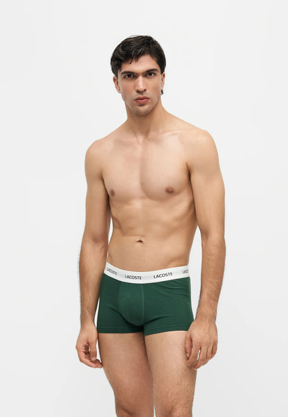 Pack 3 Boxers Lacoste Verdes Lacoste