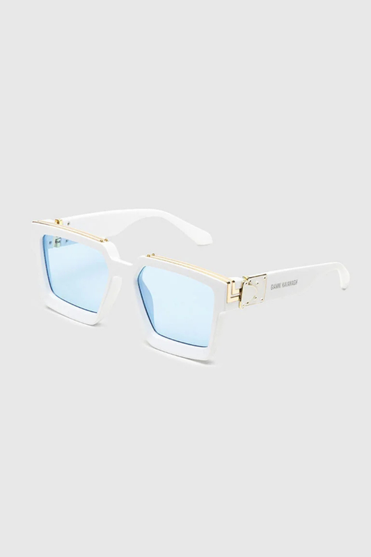 Óculos De Sol Brancos Gianni Kavanagh SS25