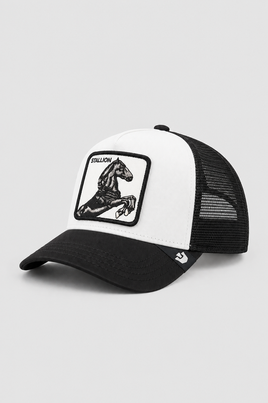 Chapéu Goorin Bros Preto e Branco - Stallion GoorinBros
