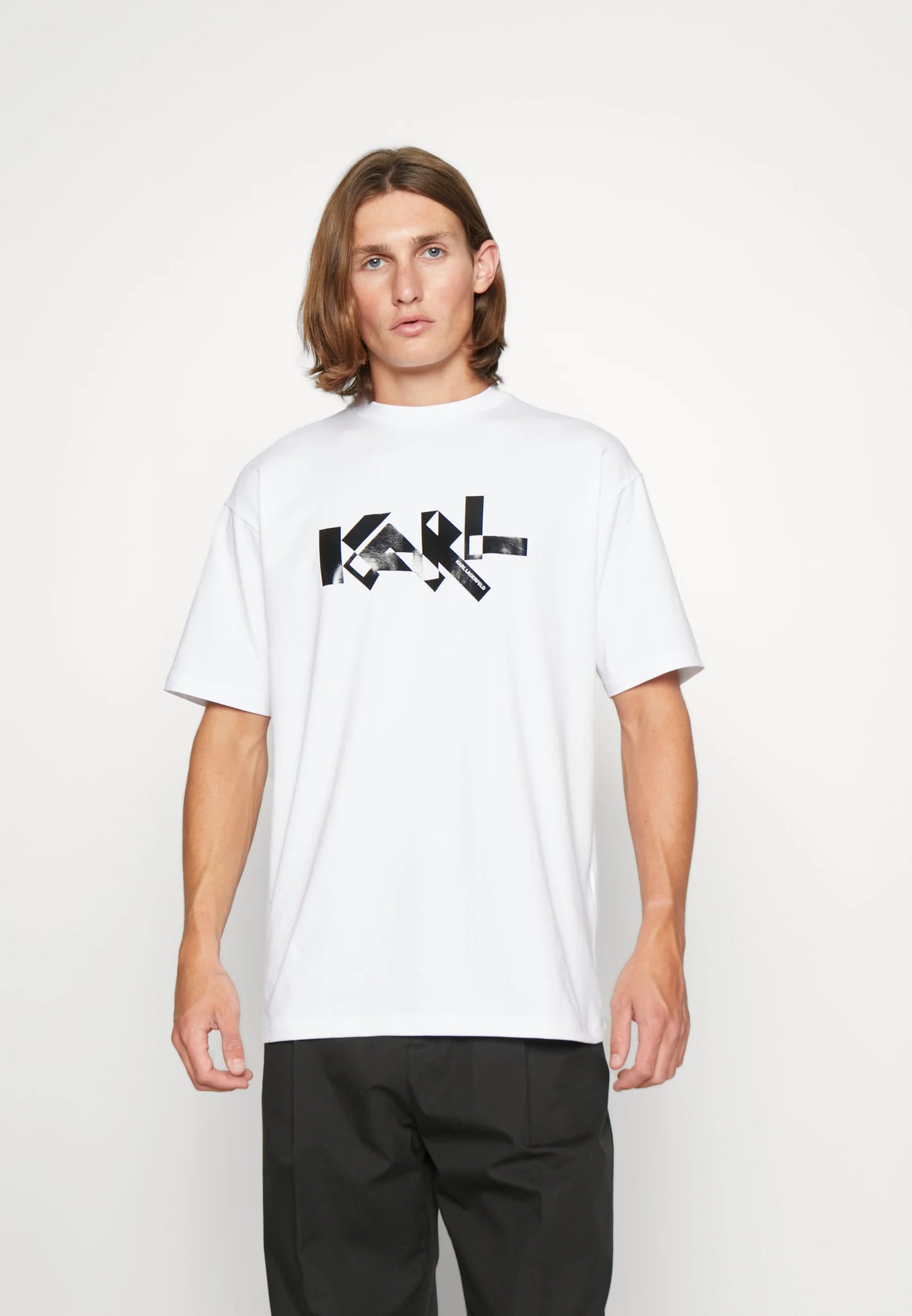 Karl Lagerfeld Printed White T-shirt