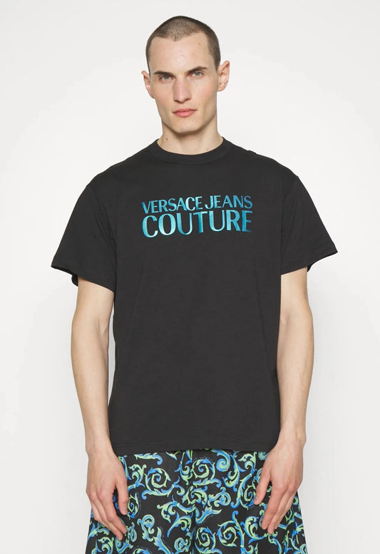 Versace Jeans Couture IRIDESCENT LOGO - Camiseta con estampado OI23