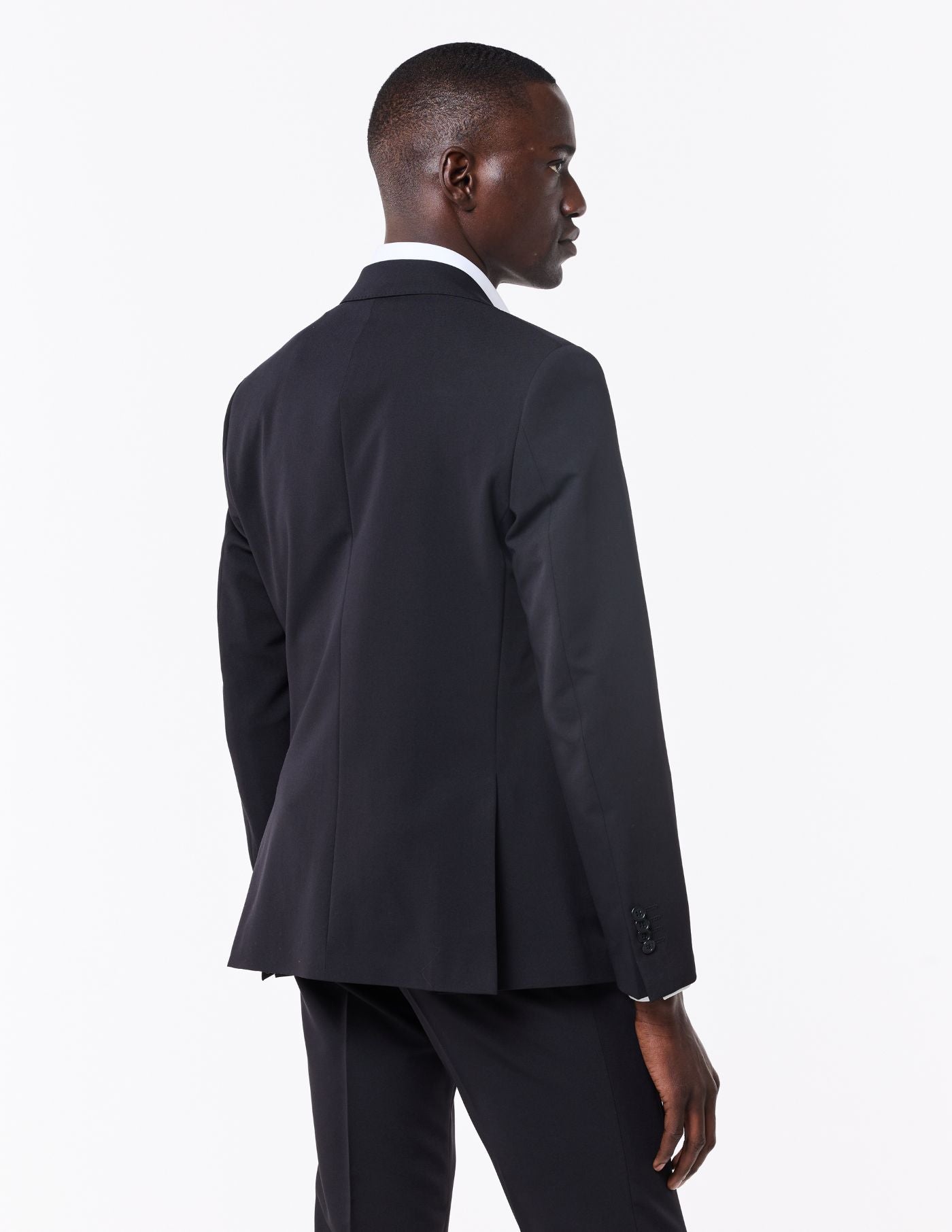 Fato Clássico Slim Fit Cavemen Preto SS26