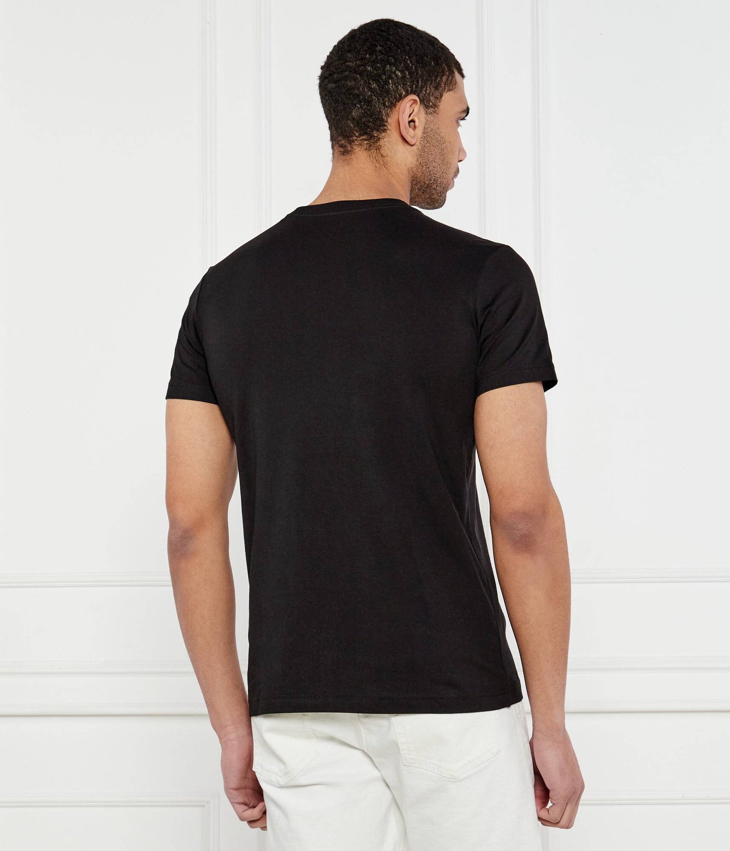 T-shirt Preta Calvin Klein SS25