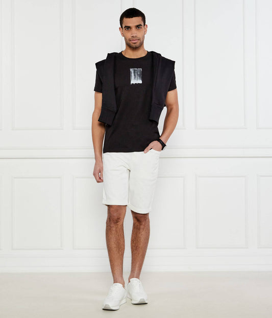 T-shirt Preta Calvin Klein SS25