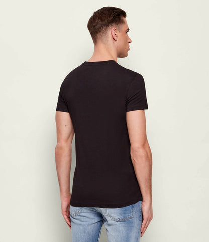 T-shirt Preta Slim Fit Just Cavalli