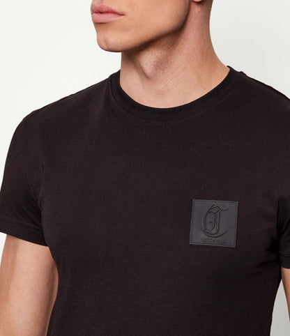 T-shirt Preta Slim Fit Just Cavalli