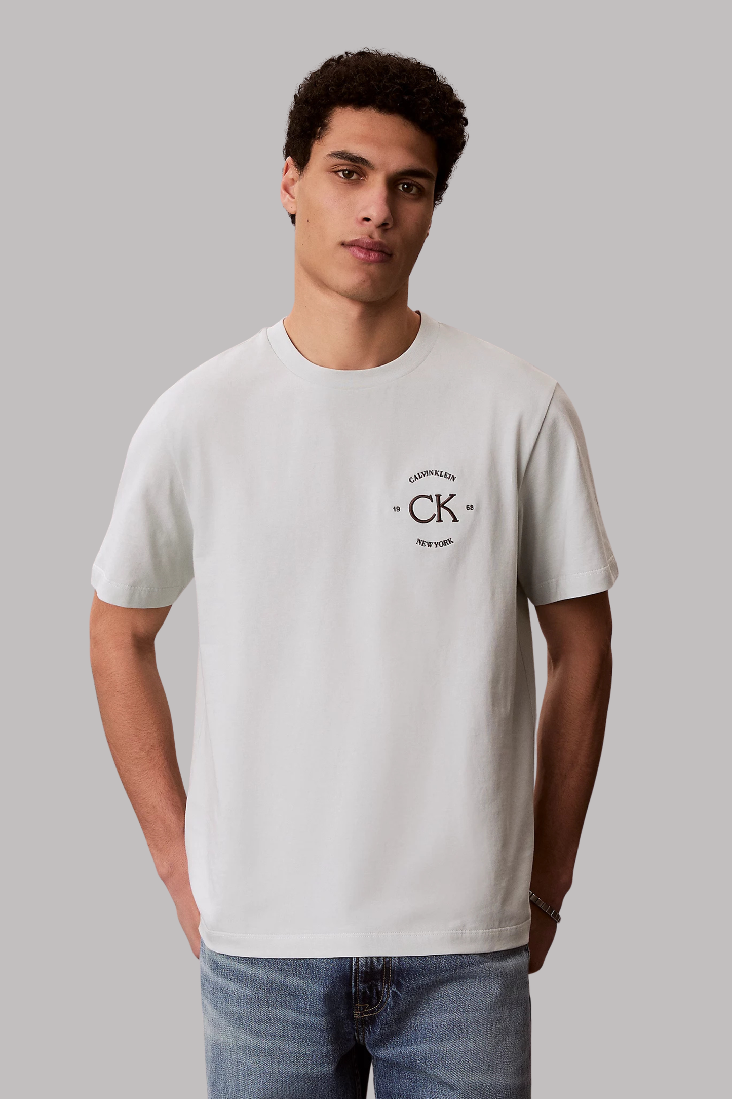 T-shirt Verde Calvin Klein SS26