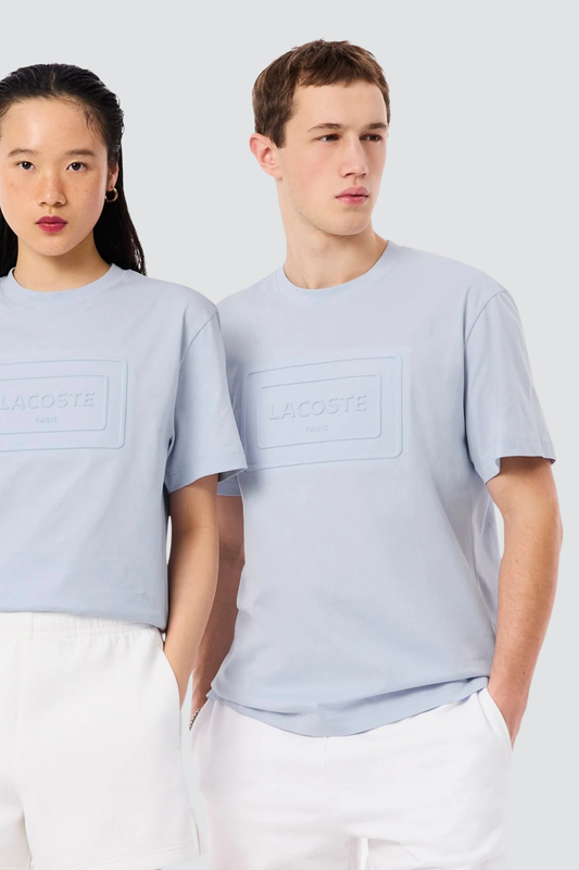 T-Shirt Azul Claro Lacoste SS26